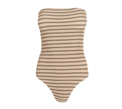 Rhythm Sol Stripe Strapless One Piece Dam