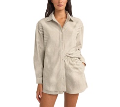 Rhythm Valley Stripe Oversized shirt Dam