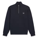 Fred Perry Half Zip Sweatshirt Herr