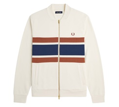 Fred Perry Panelled Zip Sweatshirt Herr
