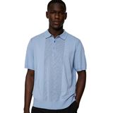 J.Lindeberg Reymond Solid Stripe Polo Herr