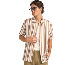Rhythm Paisley Stripe SS shirt Herr