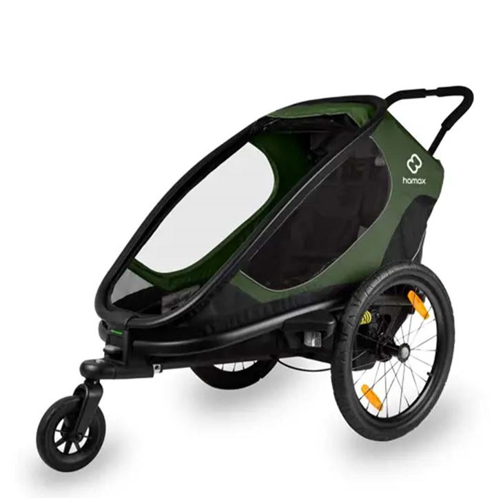 Hamax Outback One Inkl. Cykelarm & Promenadhjul