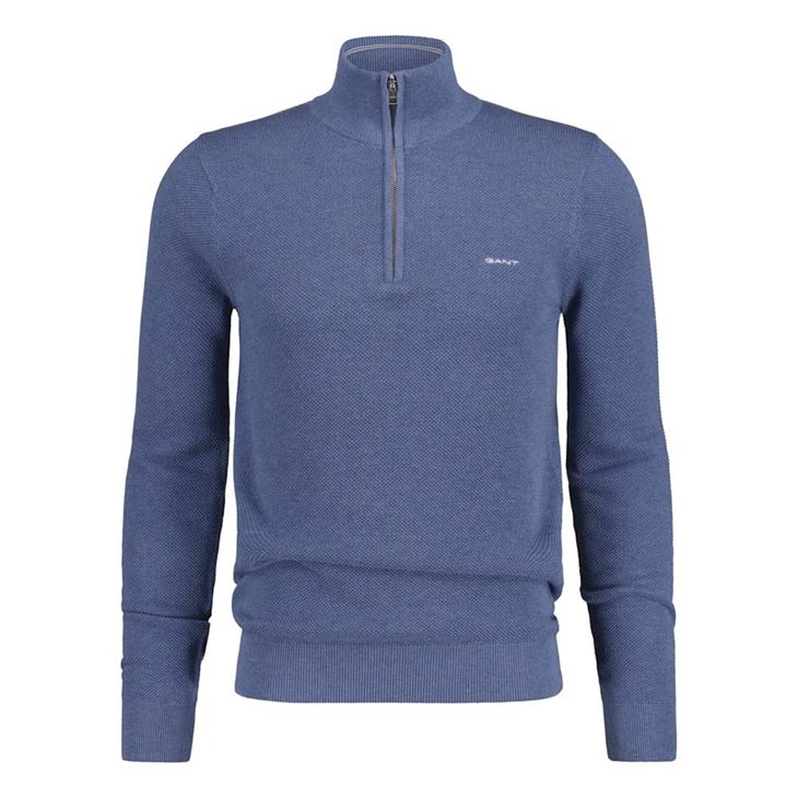 GANT Cotton Pique Half-Zip Herr