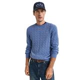 GANT Cotton Cable Crew Neck Herr
