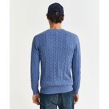 GANT Cotton Cable Crew Neck Herr