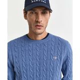 GANT Cotton Cable Crew Neck Herr
