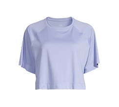 Casall Laser Mesh Crop Tee Dam