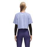 Casall Laser Mesh Crop Tee Dam