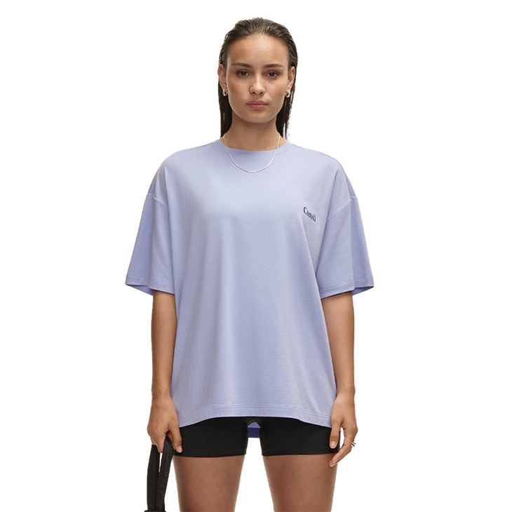 Casall Oversized Cotton Tee Dam