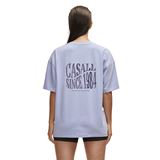 Casall Oversized Cotton Tee Dam