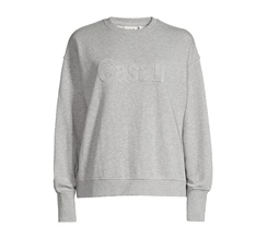 Casall Terry Spring Graphic Crew Dam