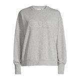 Casall Terry Spring Graphic Crew Dam
