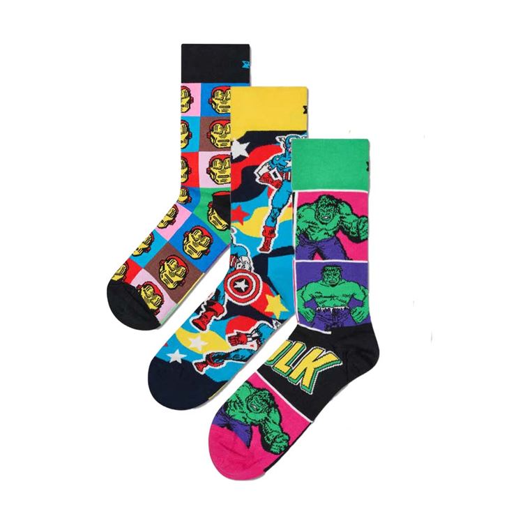 Happy Socks MARVEL™ Avengers 3-Pack Socks Gift Set