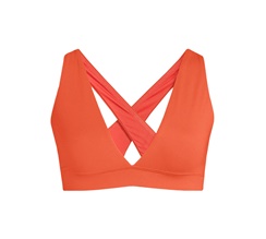 Casall V-Neck Crossback Bikini Top Dam
