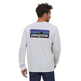 Patagonia M's L/S P-6 Logo Responsibili-Tee