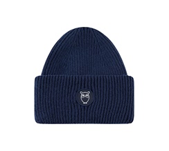 Knowledge Cotton Big rib beanie - RWS
