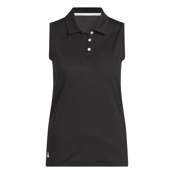 adidas Solid Ottoman Polo Shirt Dam