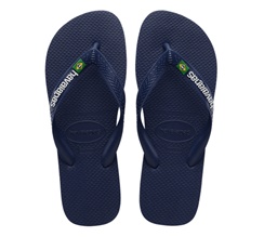 Havaianas Brasil Logo Flip Flops