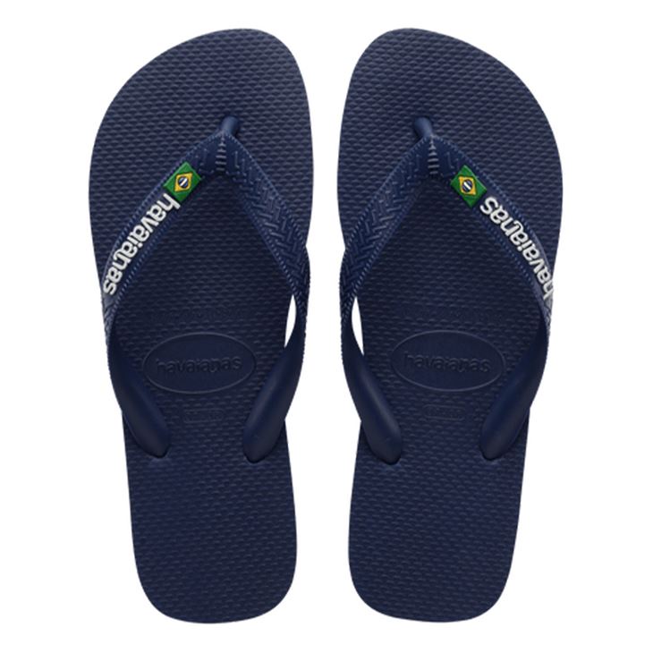 Havaianas Brasil Logo Flip Flops