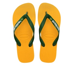 Havaianas Brasil Logo Flip Flops