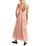 Rhythm Classic Tiered Midi Dress Dam