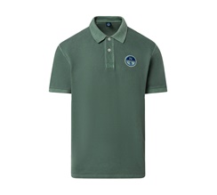 North Sails Polo Shirt With pigment-dyed Finish Herr