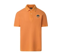 North Sails Polo Shirt With pigment-dyed Finish Herr