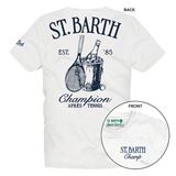MC2 Saint Barth Champion Après Tennis T-shirt Herr