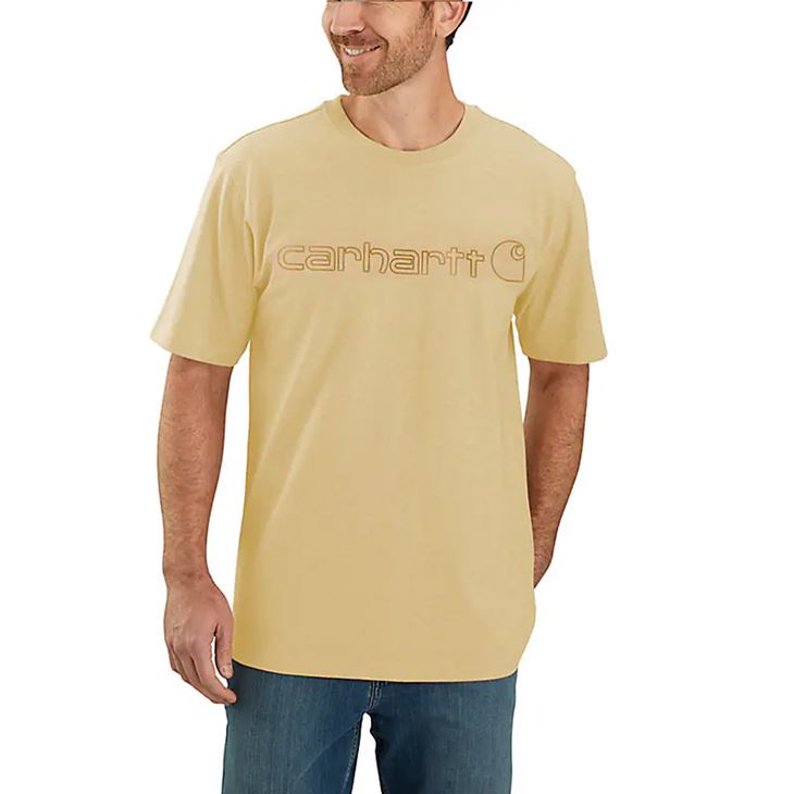 Carhartt Core Logo T-shirt S/S Herr