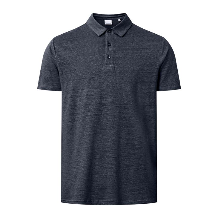 Knowledge Cotton Linen polo GOTS/Vegan Herr