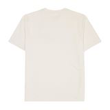 Knowledge Cotton Regular drop-shoulder short sleeve heavy single jersey printed t-shirt
