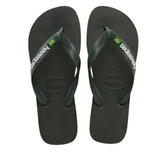 Havaianas Brasil Logo Flip Flops