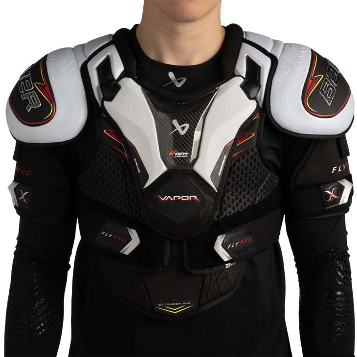 Bauer Vapor Flypro Axelskydd Junior