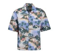 GANT Relaxed Resort Island Print Shirt Herr