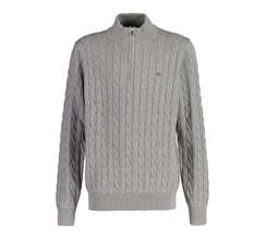GANT Cotton Cable Half Zip
