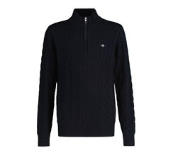 GANT Cotton Cable Half Zip