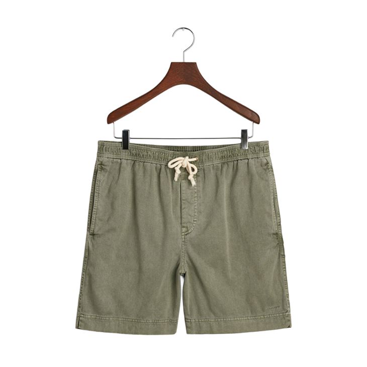 GANT Regular Sunfaded Drawstring Shorts Herr