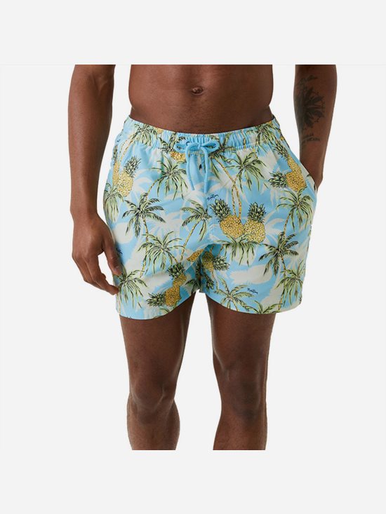 Björn Borg Borg Print Swim Shorts Herr