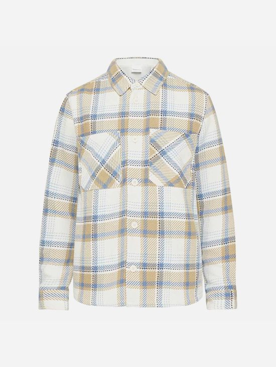 Knowledge Cotton Checked Overshirt Herr