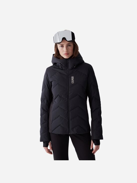 Colmar Stretch Ski Jacket With Wide Hood-Collar Dam