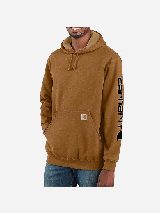 Carhartt Sleeve Logo Hooded Sweatshirt Herr
