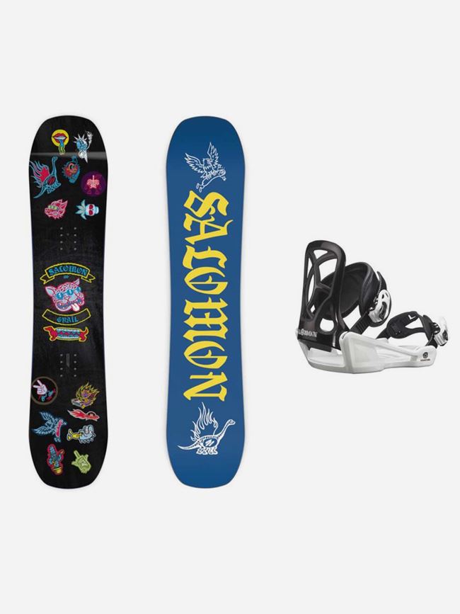 Salomon Grail Inkl. Goodtime XS Black