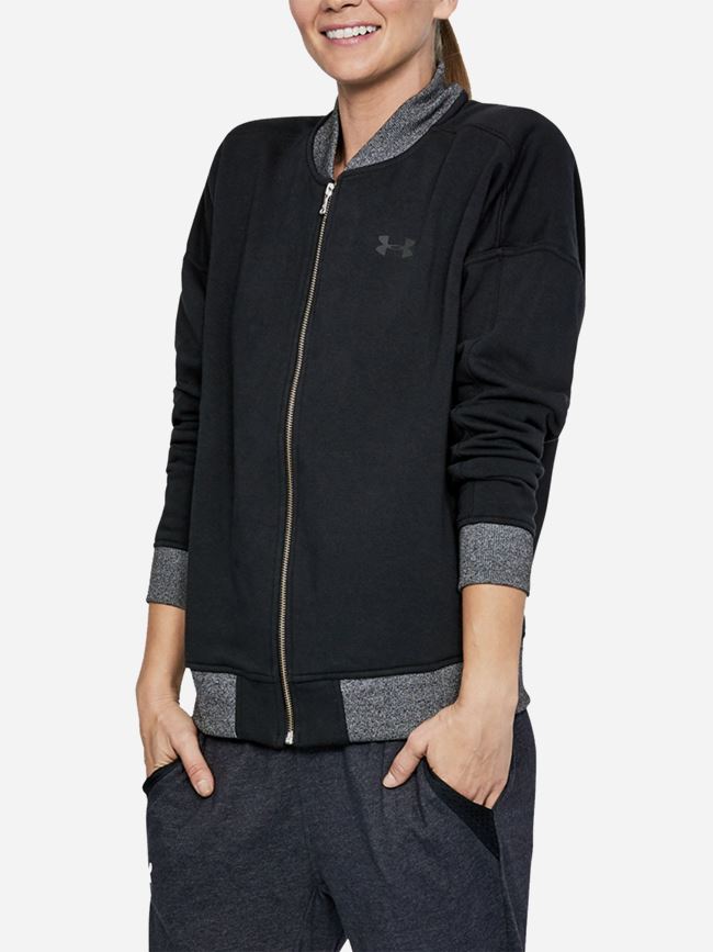 Under Armour Threadborne Fleece Bomber Dam