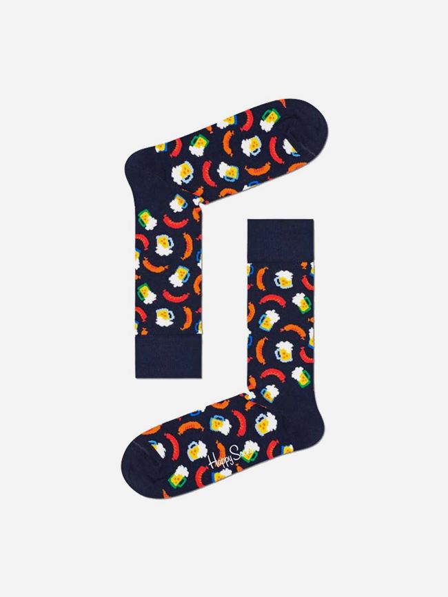 Happy Socks Beer And Sausage Strumpor