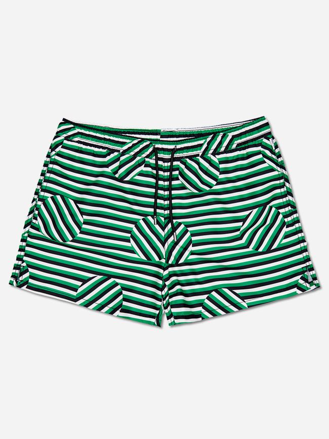 Happy Socks Stripe Swim Shorts Herr