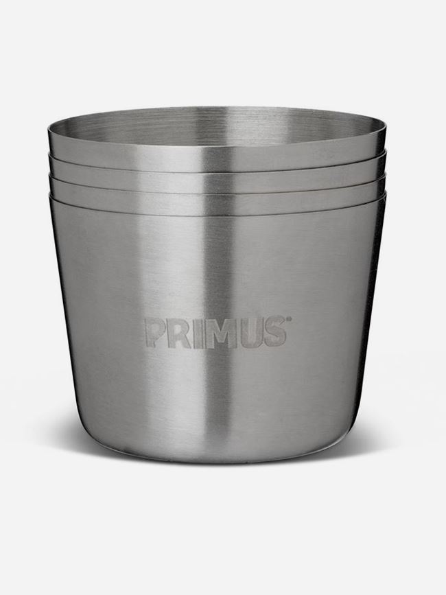 Primus Shot Glass Stainless Steel 4pcs