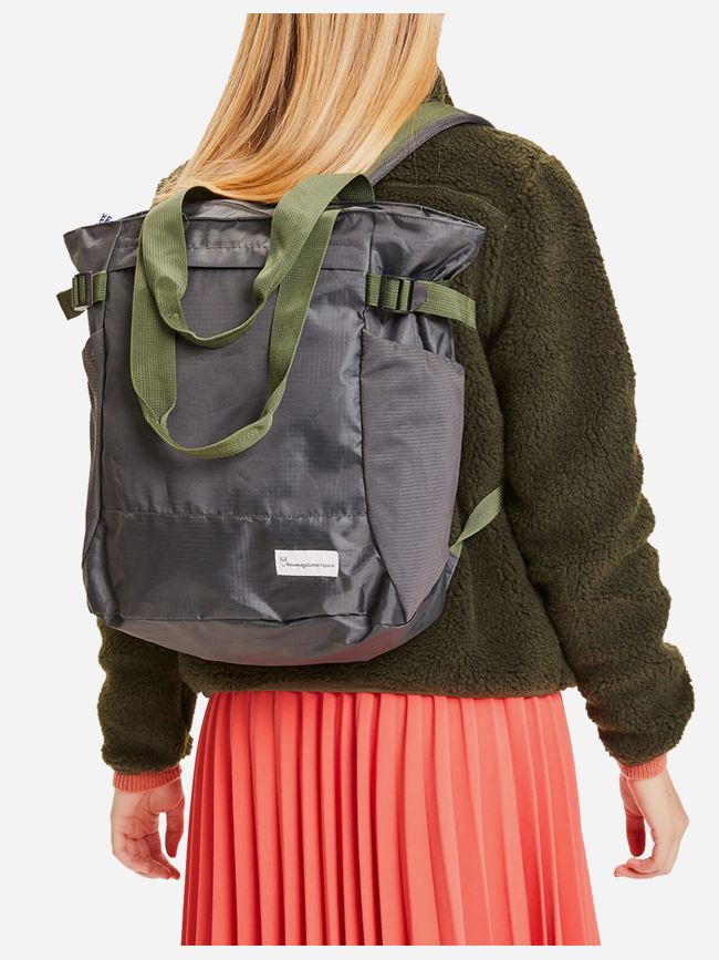 Knowledge Cotton Packable Tote Backpack 25L
