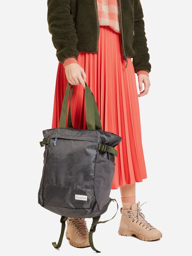 Knowledge Cotton Packable Tote Backpack 25L