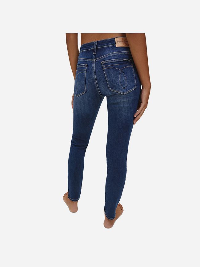 Calvin Klein Mid Rise Skinny Jeans Dam